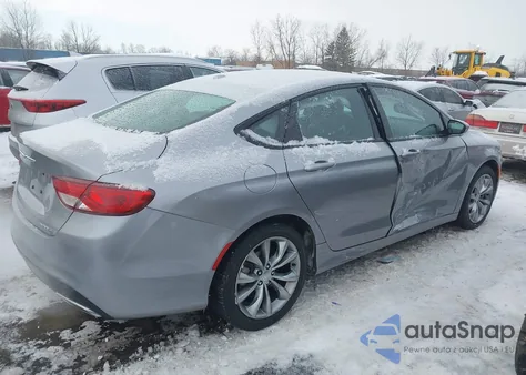 2015 Chrysler 200 S z USA, uszkodzony, nr VIN 1C3CCCBB8FN749679